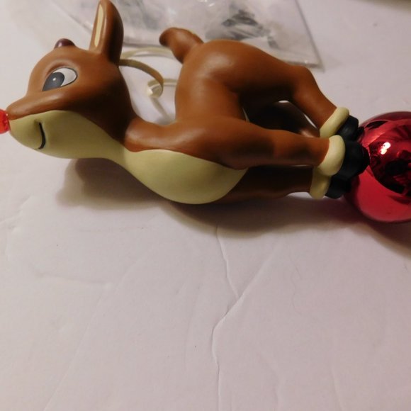Snowbabies Rudolph The Red Nosed Reindeer Guest Collection Ornament Dept 56 - Picture 11 of 13